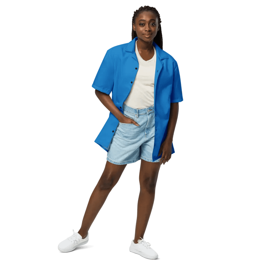 the bubble boy - unisex button-up shirt product image (3)