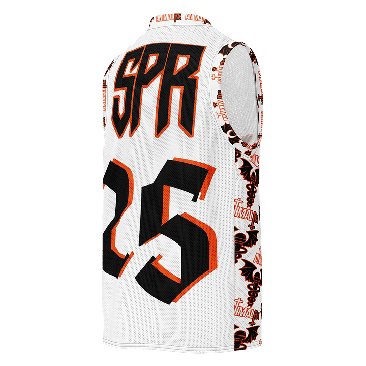 ANIMAL RX Basketball Jersey (White) product image (2)