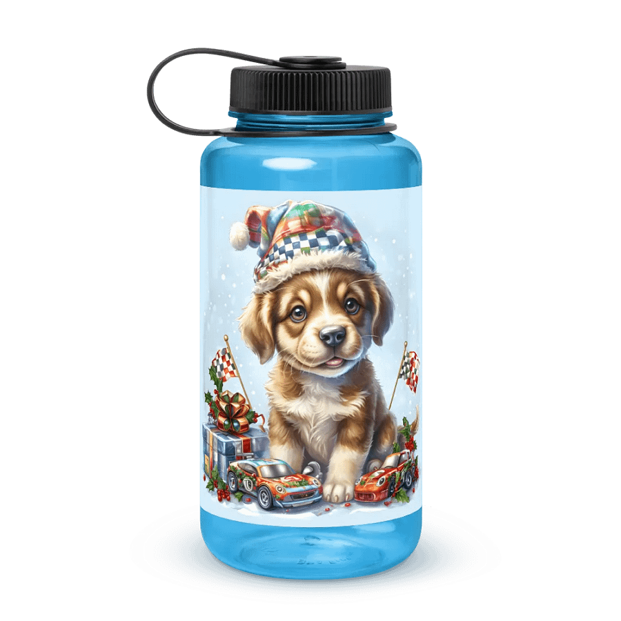Holiday Festivities Wide Mouth Water Bottle product image (3)