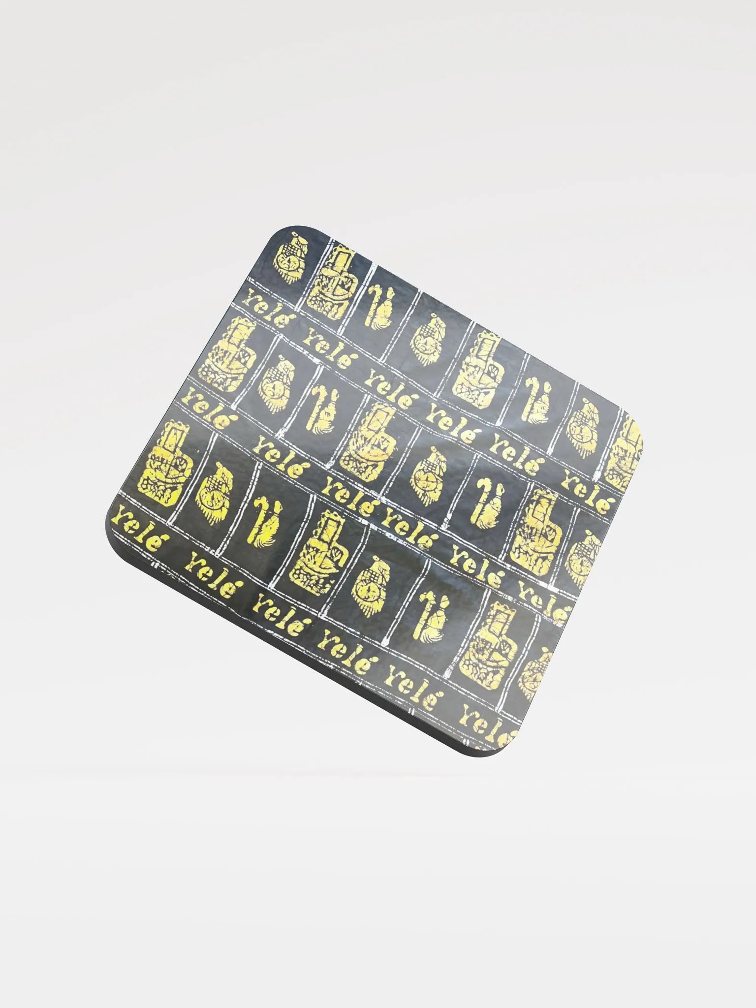 Yele Royalty Print Cork Coaster product image (1)