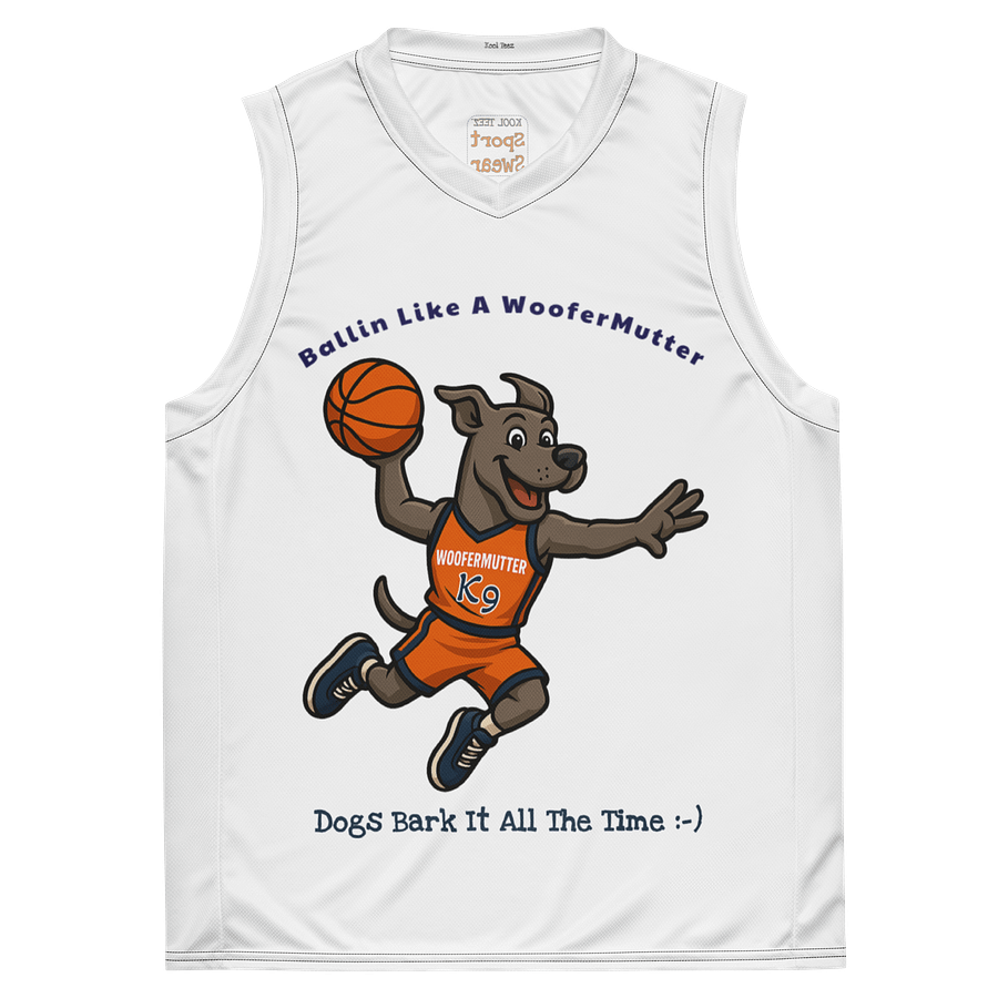 Great Dane Unisex Basketball Jersey product image (1)