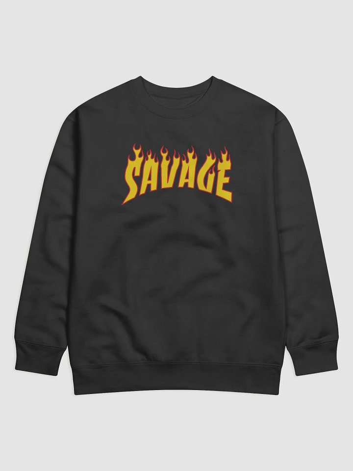 Savage Skate Flame Premium Sweatshirt product image (1)
