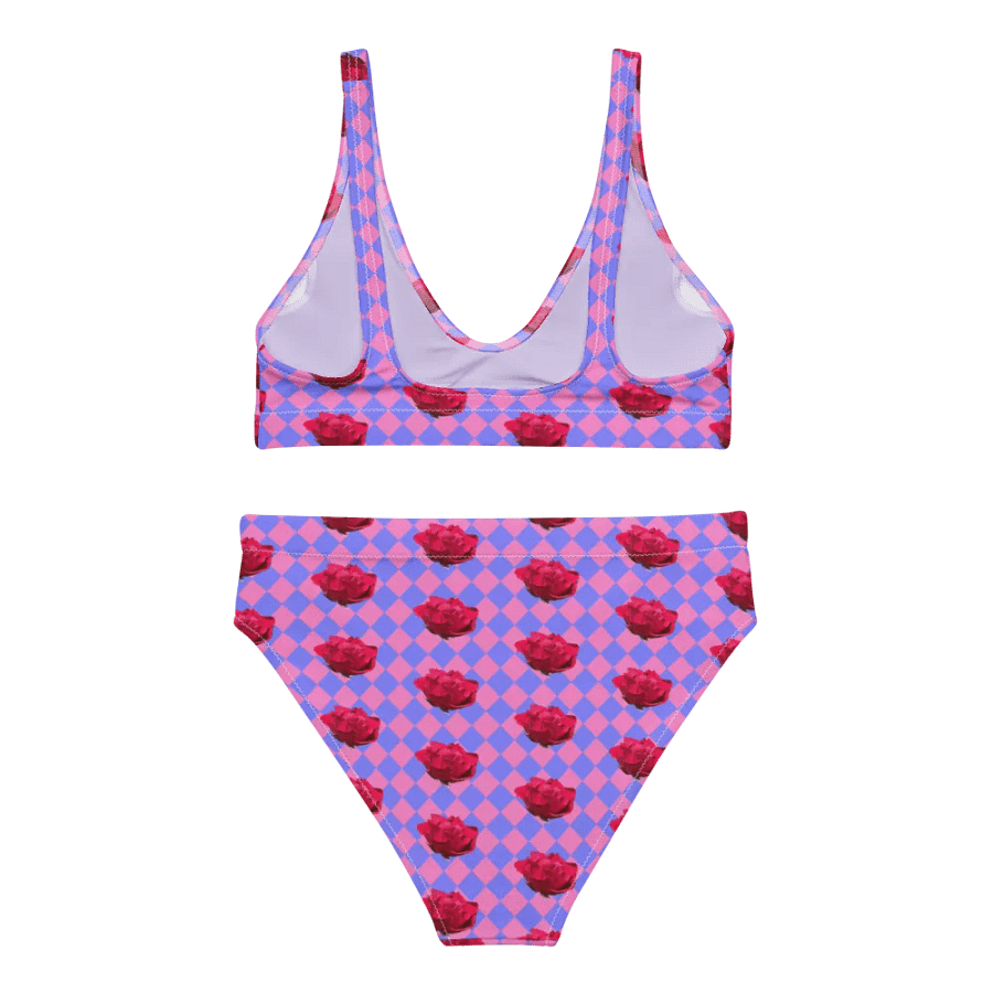 Rosy bikini {melon and periwinkle} product image (4)