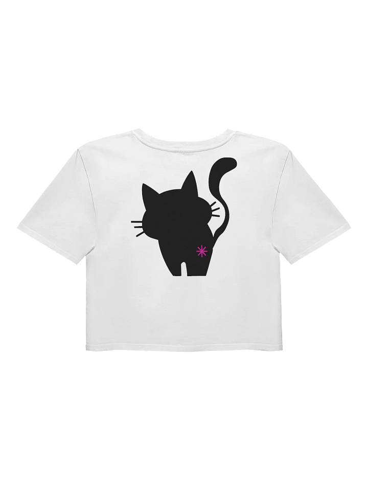 Double Sided Cat Butt Women's Premium Crop Top product image (1)