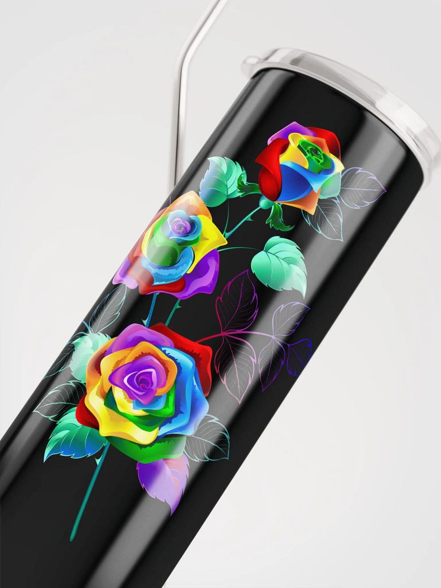 Vibrant Rose Garden Stainless Steel Tumbler product image (3)
