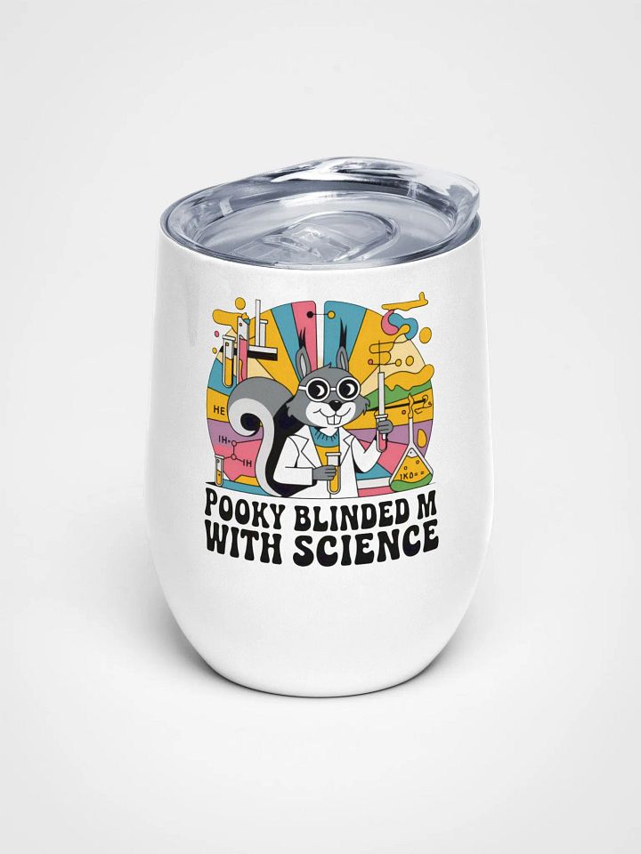 Science Squirrel Wine Tumbler product image (1)