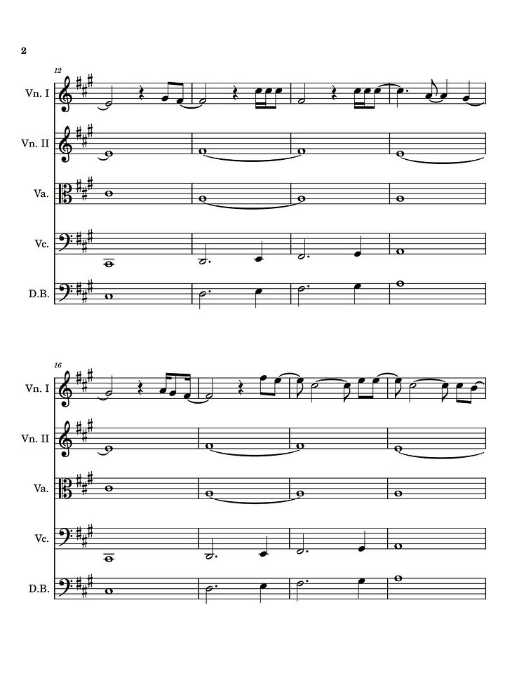 In This Shirt (From "A Long Way Down" Orchestra Cover) Sheet Music product image (2)