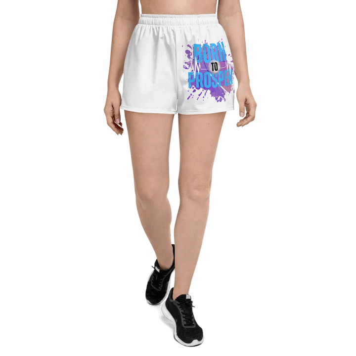 BORN TO PROSPER Bold Print Athletic Super Shorts product image (2)