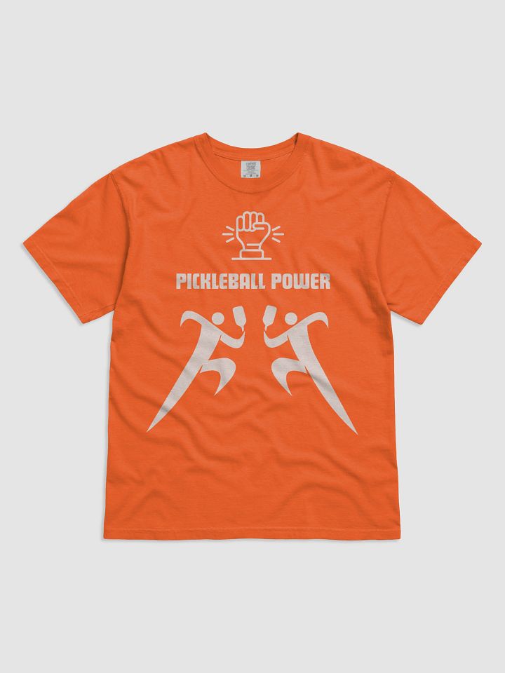 Pickleball Power Heavyweight Cotton T-Shirt product image (5)