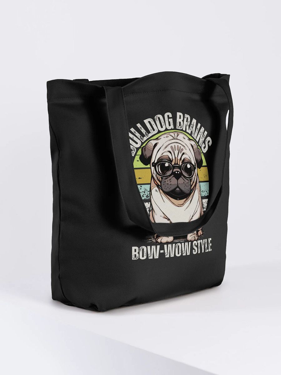 Retro Pug Glasses Eco Tote product image (1)