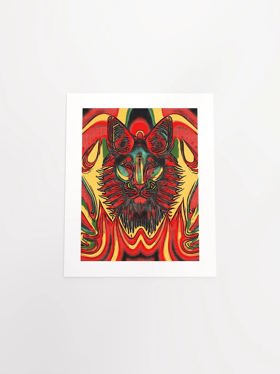 Leon The Psychedelic Lion - Print product image (4)