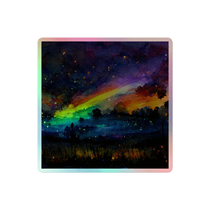 Dreamy Night Sky Holographic Sticker Set product image (2)