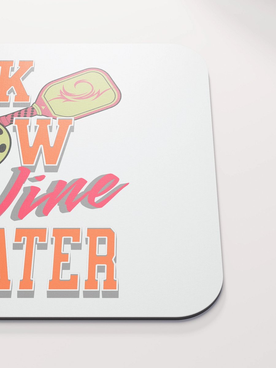 Dink Now Wine Later Pickleball Whimsical Mouse Pad product image (5)