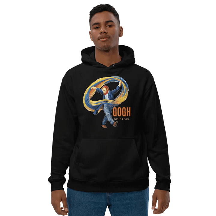 Gogh with the Flow Premium Eco Hoodie product image (1)