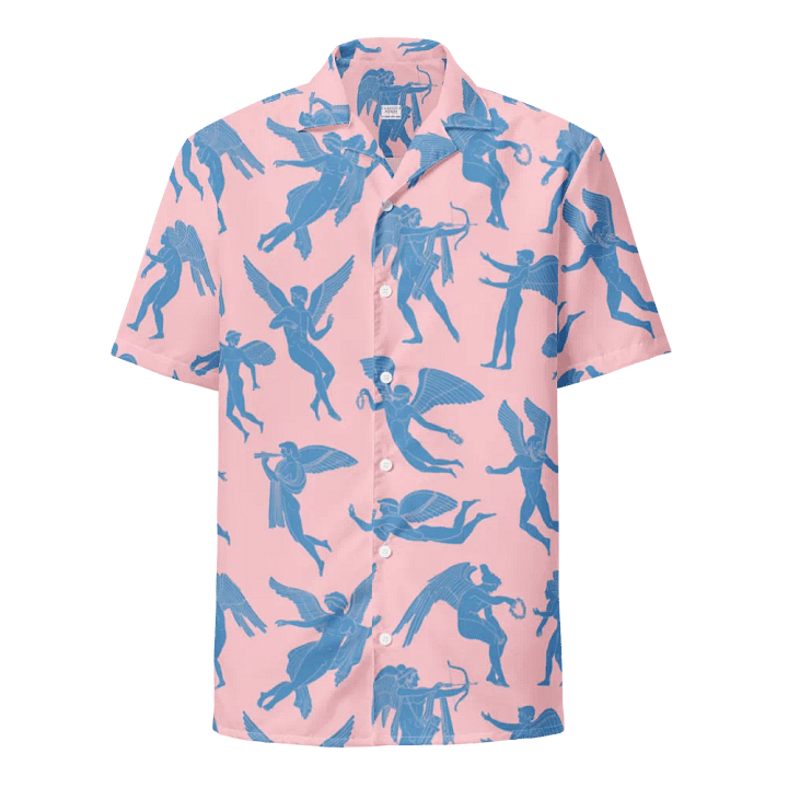 Erotes - unisex loose shirt in rose and blue product image (1)