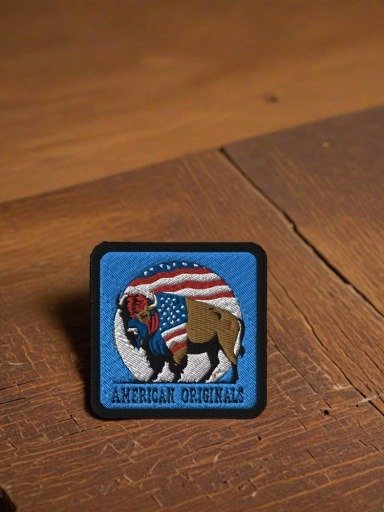 American Originals Bison Embroidery Patch product image (4)