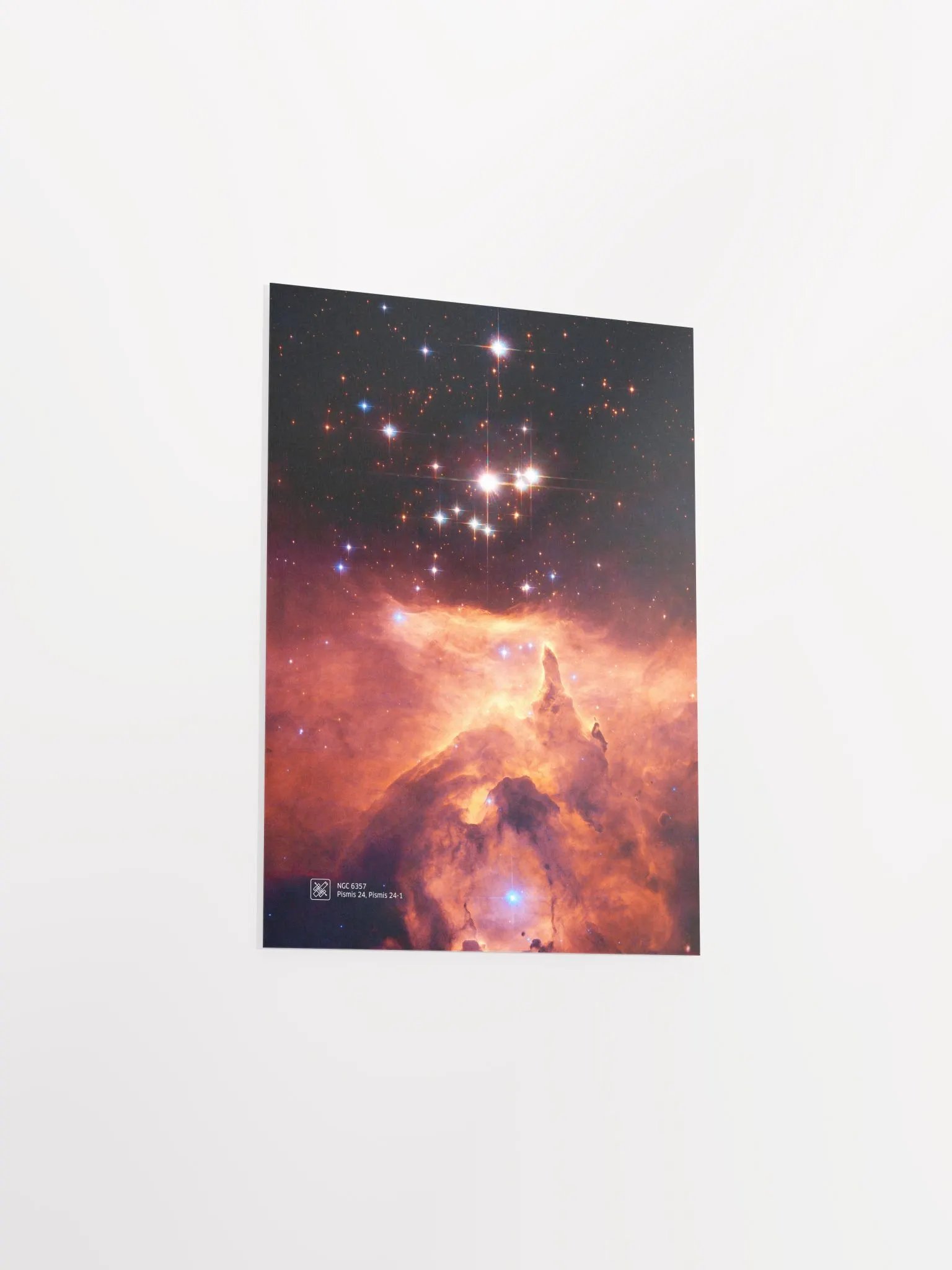 Pismis 24, emission nebula NGC 6357, NASA Hubble Space Telescope — Hi-Res Space poster, science poster, space photo product image (9)