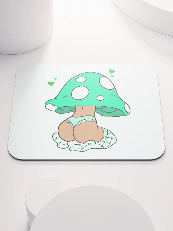 Mushroom Baddie Desk Mat - Teal product image (1)