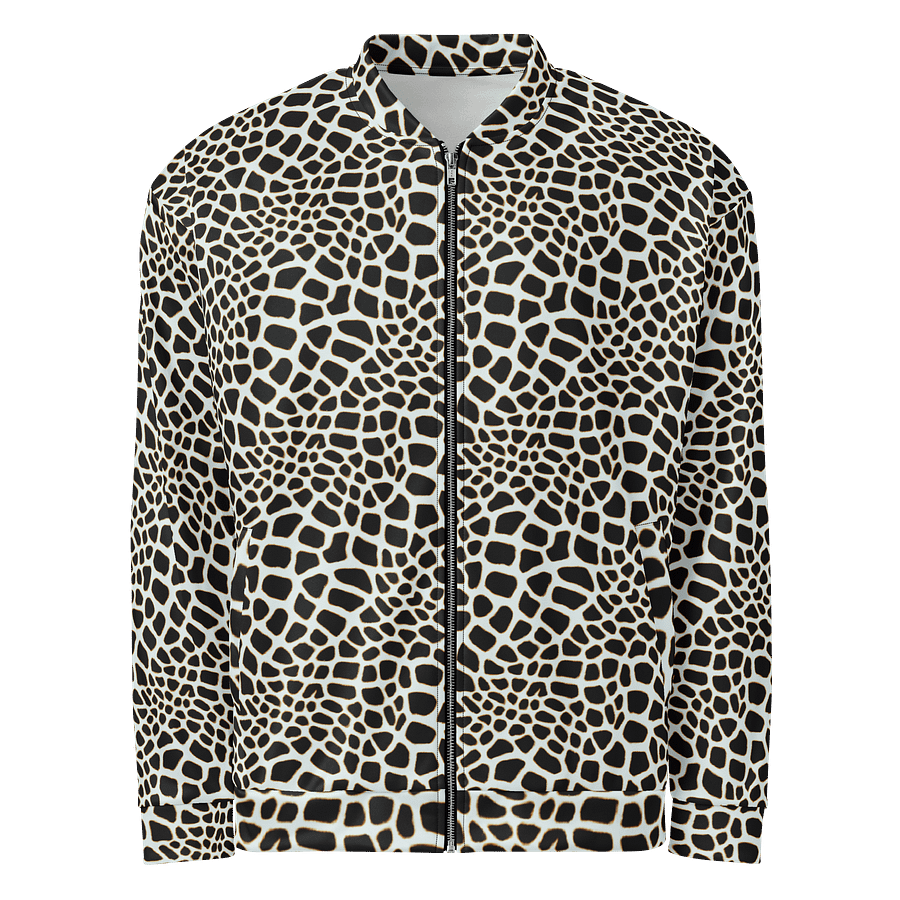 Giraffe Skin Bomber Jacket product image (1)