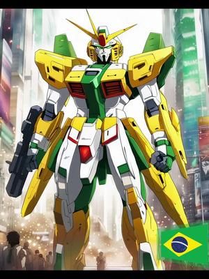 Mobile Suit Gundams From Different Countries Of The World #mobilesuitgundam #gundam #countries #mecha #anime #ai #aiart #artist