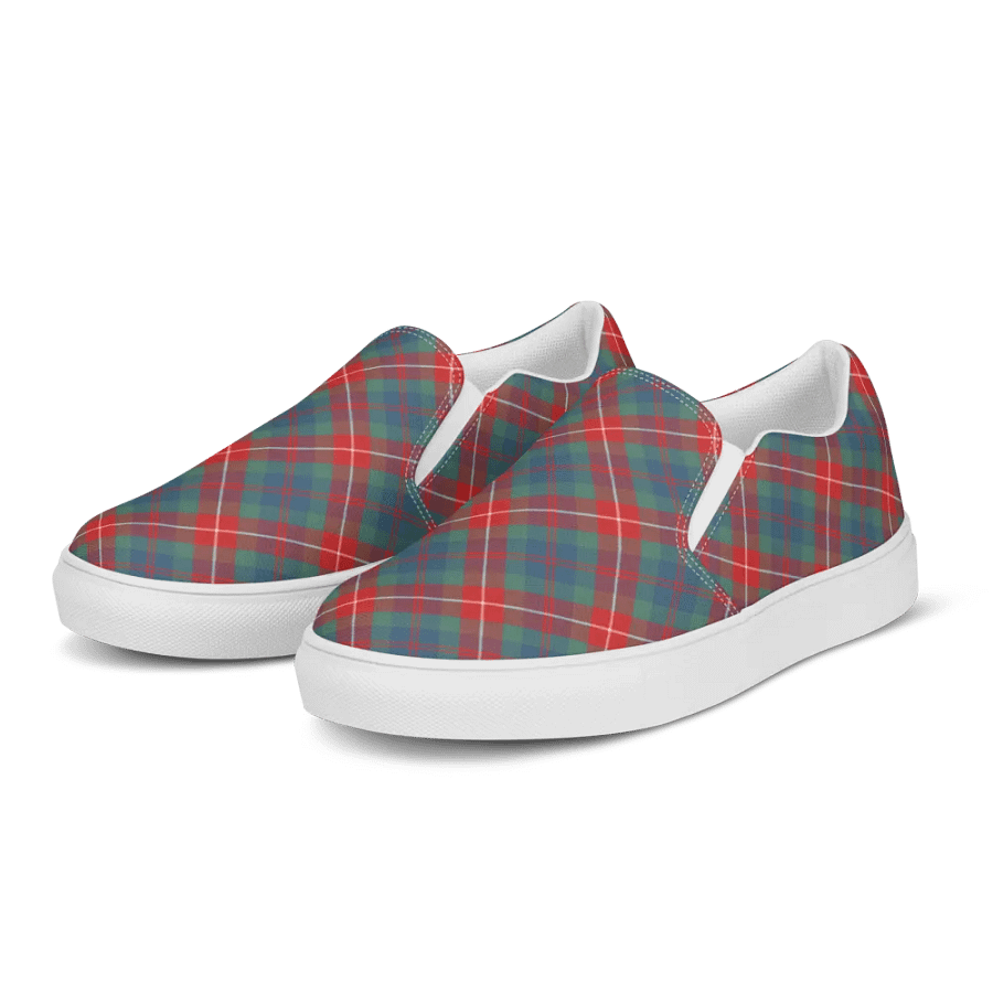 Fraser Ancient Tartan Men's Slip-On Shoes product image (3)