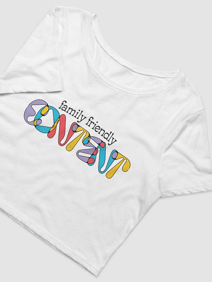 Family Friendly Crop Top product image (2)