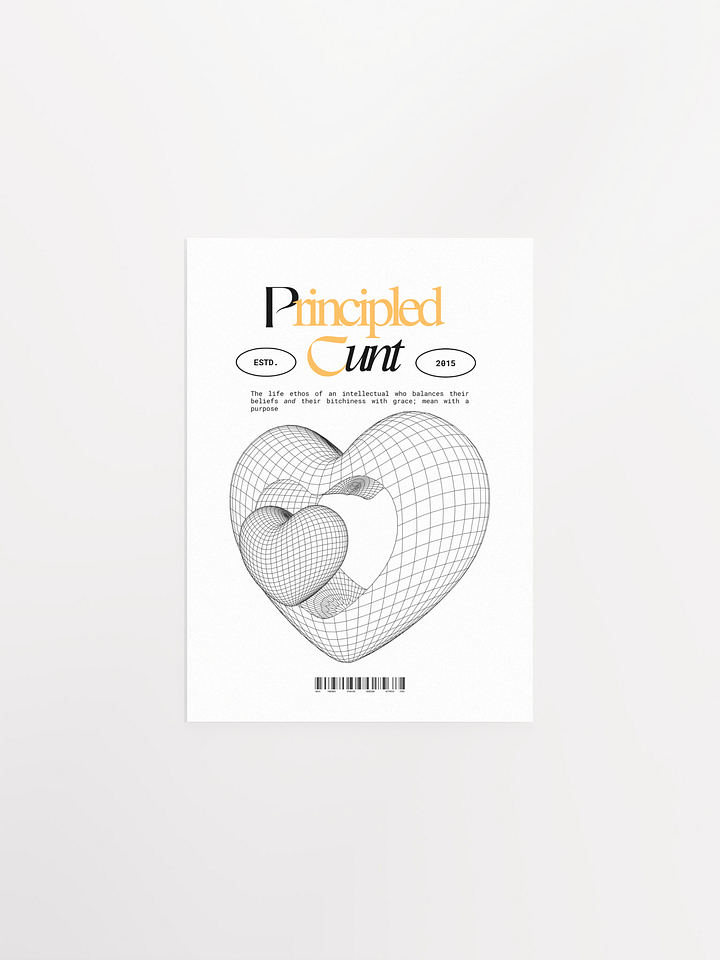 "Principled Cunt" Poster product image (1)