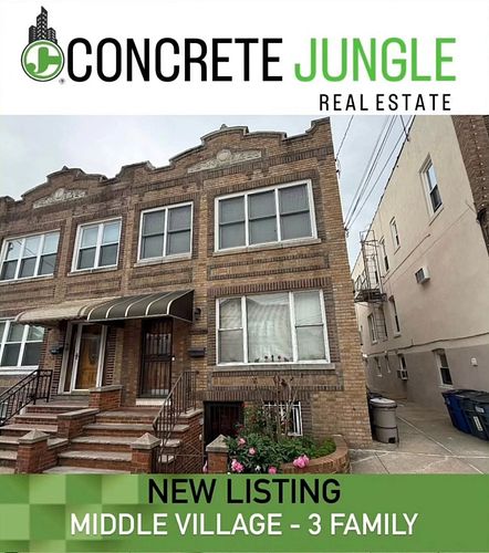 Check out our new listing in Middle Village, NY! 📍 1379 67th Rd. This beautiful three-family brick building has a three-bedro...