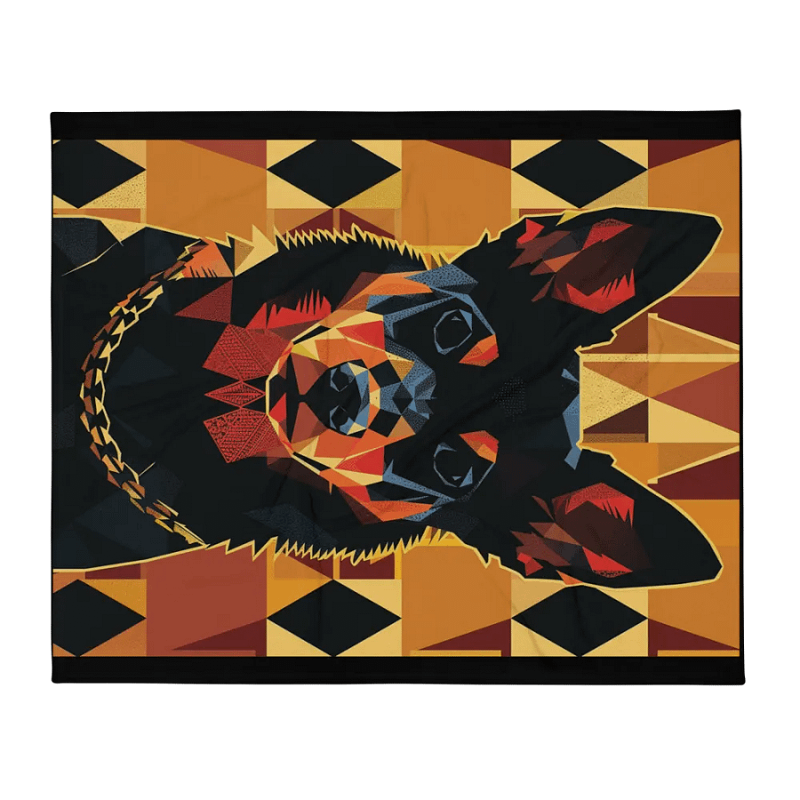 Australian Cattle Dog Art Deco style Portrait product image (3)
