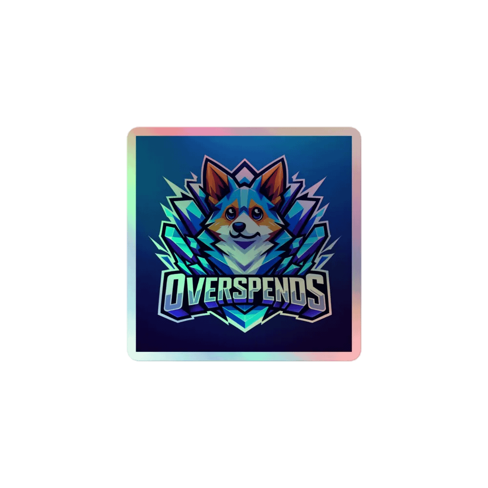 Radiant Vibes Holographic Sticker product image (1)