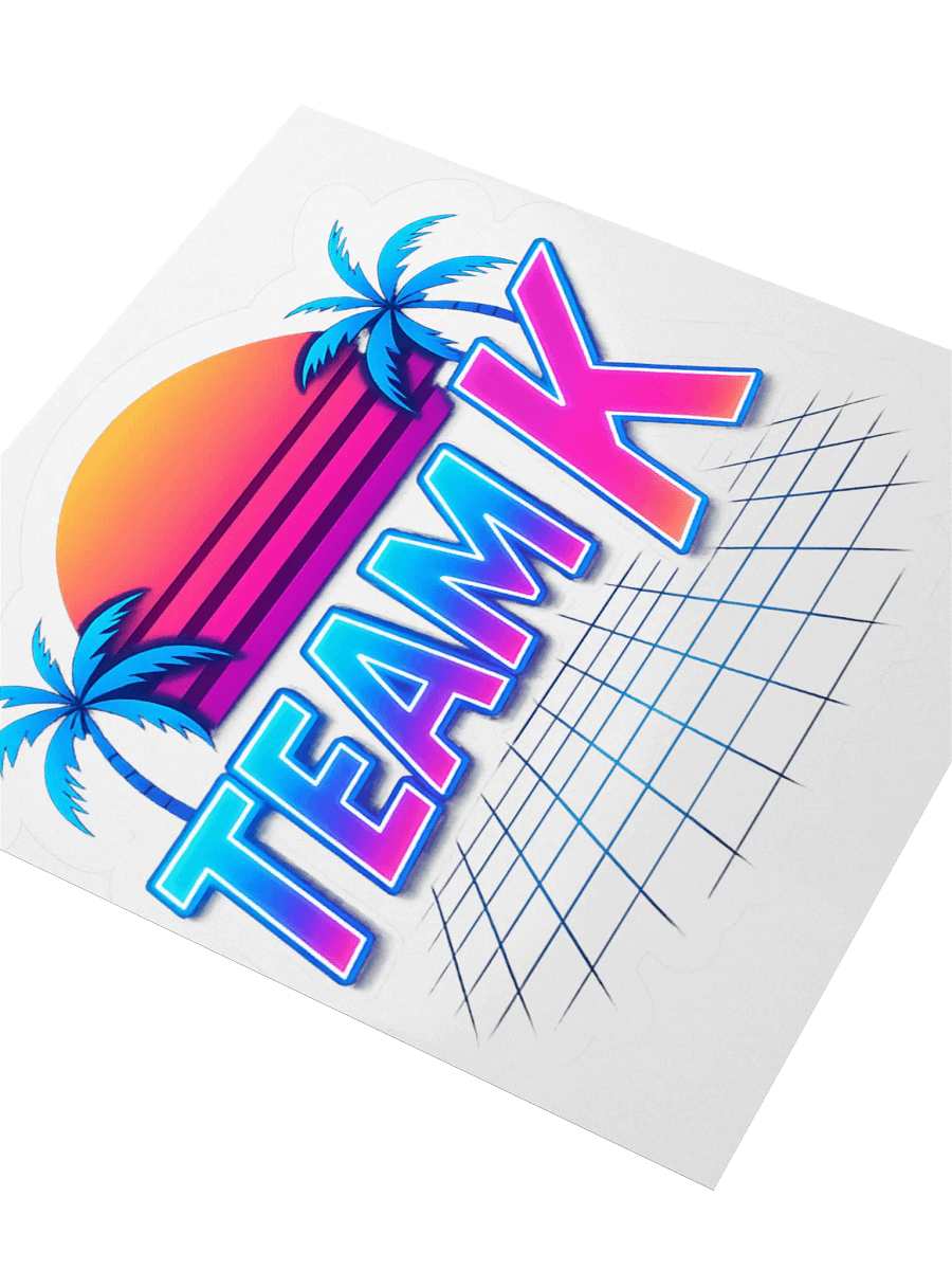 Team K 1980's STICKERS product image (7)
