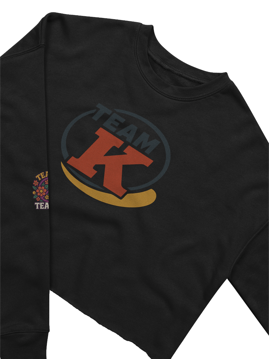 Team K 1950's Crop Sweatshirt product image (27)