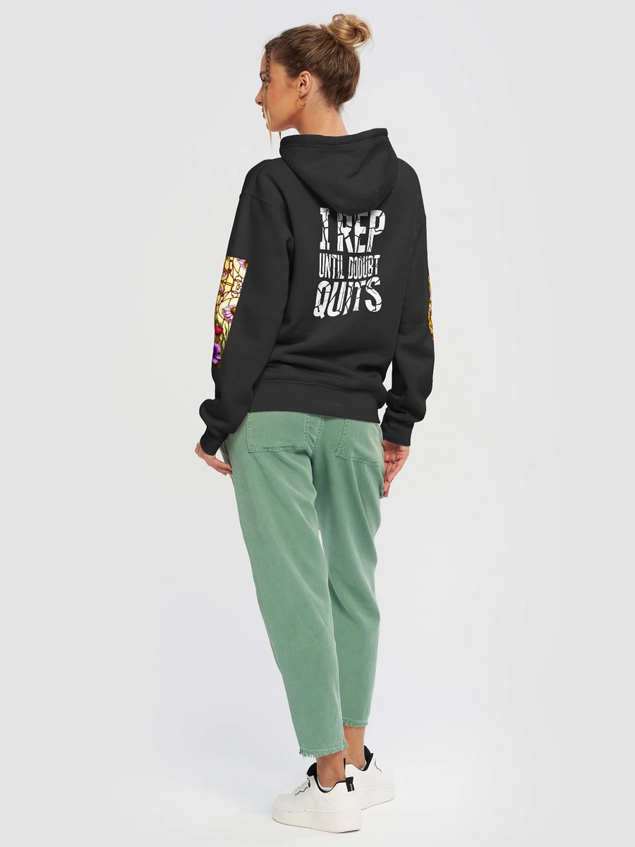 Regal Crown Metallic Logo Hoodie - I Lift Heavy Emotional Baggage Mostly product image (6)