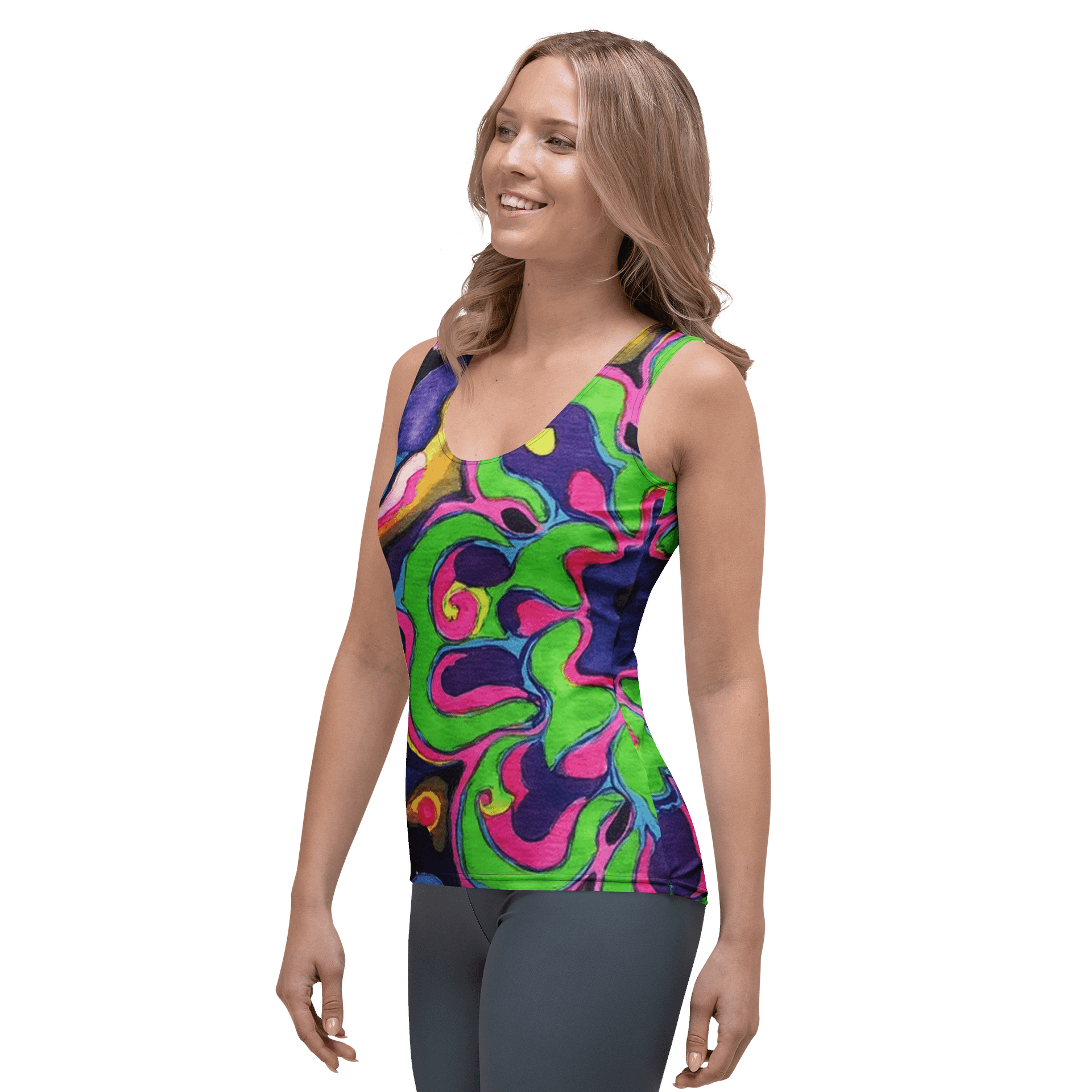 Barry Grady Psychedelic Women's Tank Top product image (3)