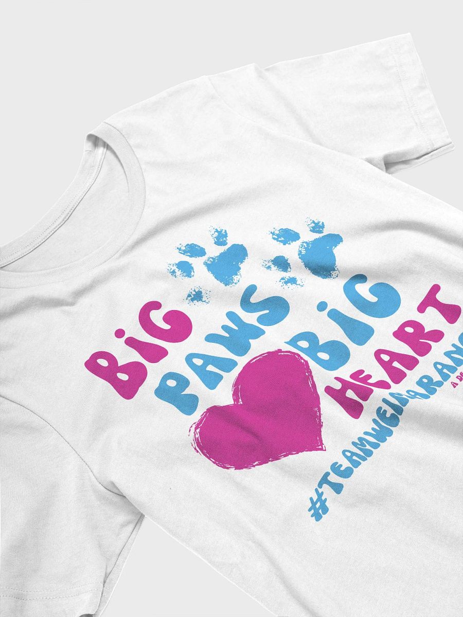 Big Paws, Big Heart - Bella+Canvas Supersoft T-shirt product image (21)