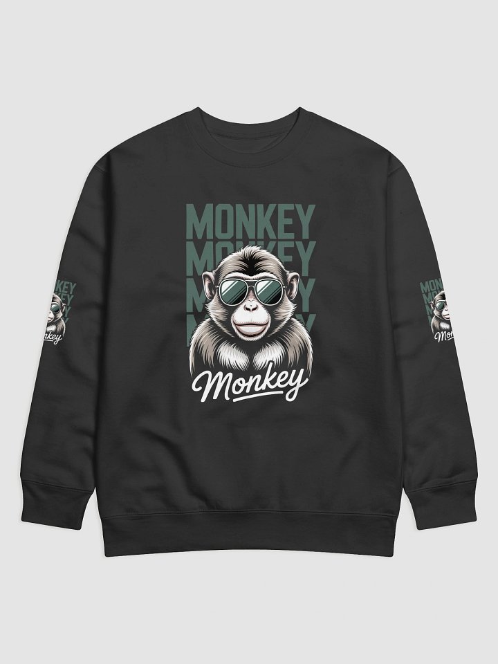 Funky Monkey Sunglasses Sweatshirt product image (1)
