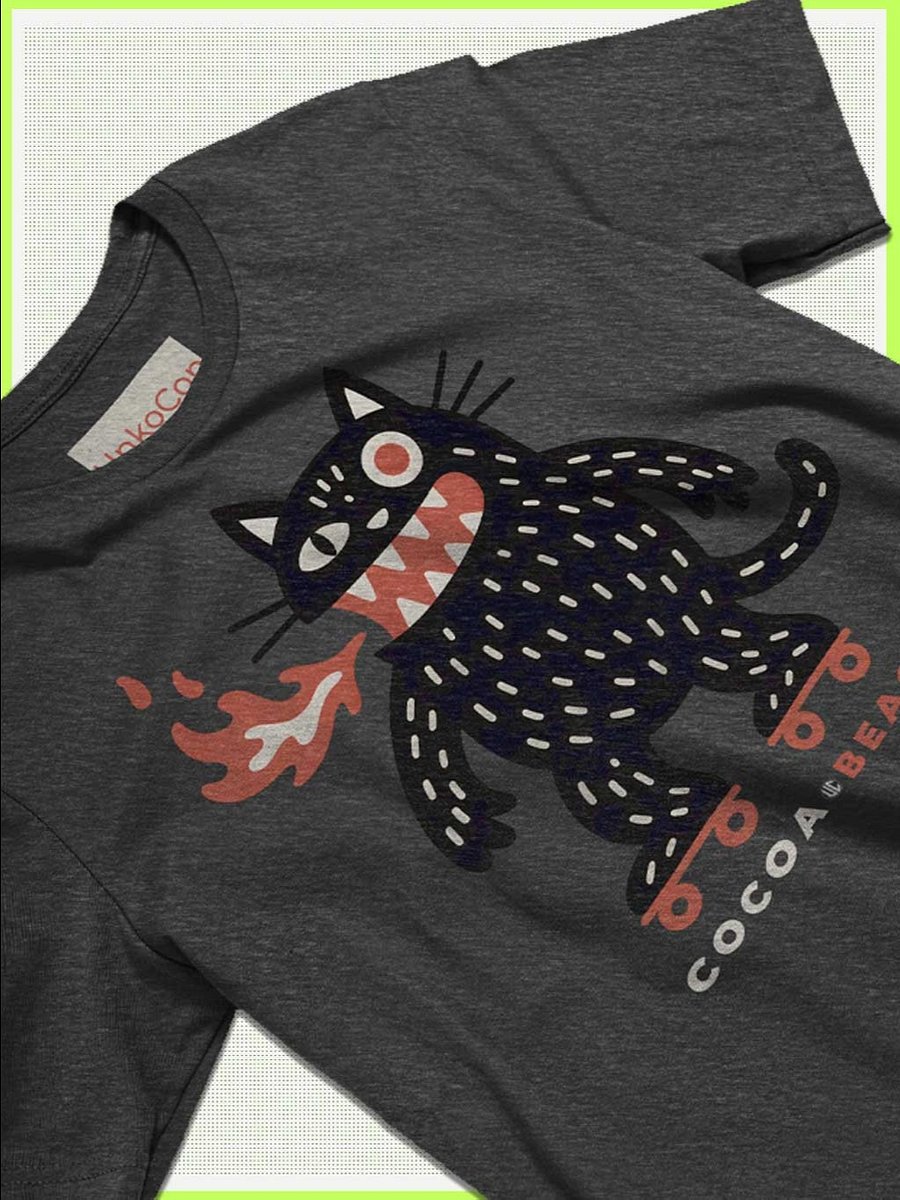 Roller Skate | Cocoa Beach | UnkoCon Original | Roller Skating Tee product image (2)