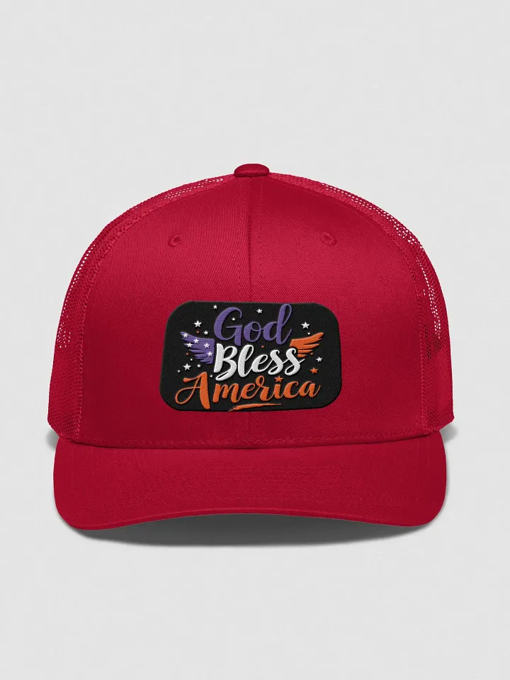 Trucker Cap: God Bless America product image (1)