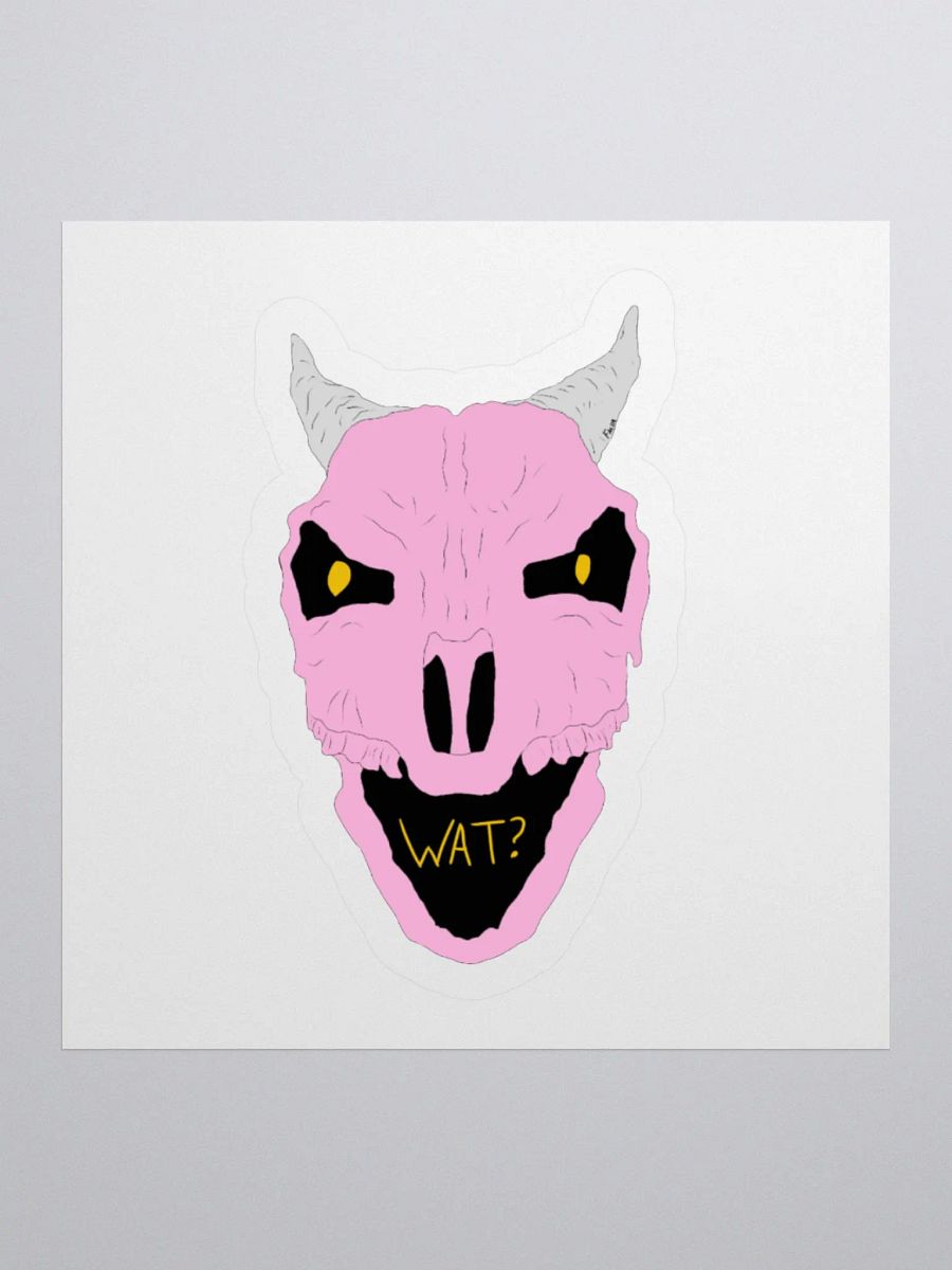WAT? Emote Sticker product image (3)