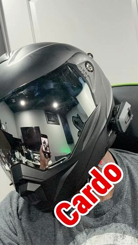 Love my Cardo Helmet Communicator…
 #cardocommunicationsystem @cardosystems