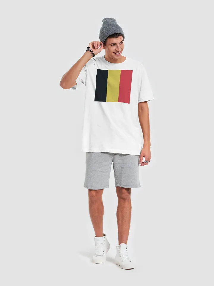 Exclusive Graphic Grove Supersoft Unisex T-Shirt - Belgium Flag product image (102)