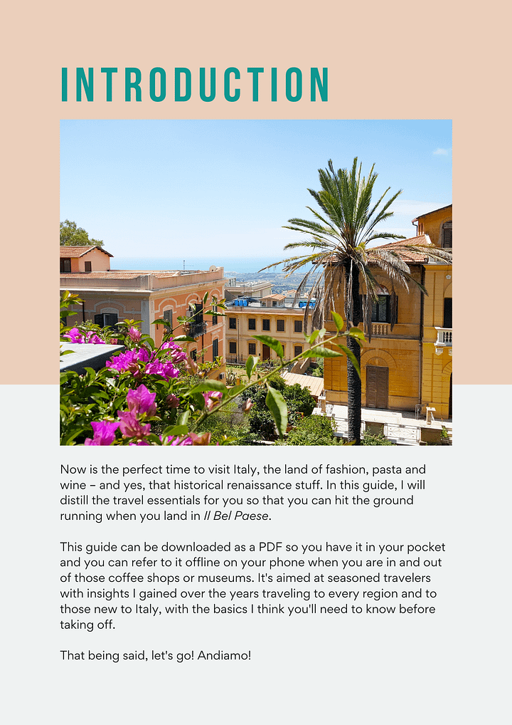 Italy Insider - Traveler Tips & Guide product image (2)