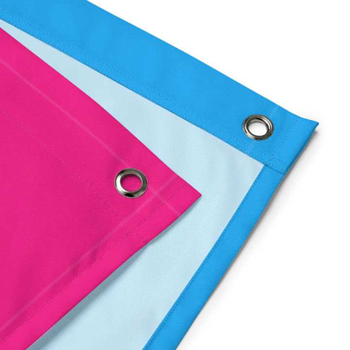 Pansexual Flag with IkariTenshi's Channel Logo product image (2)
