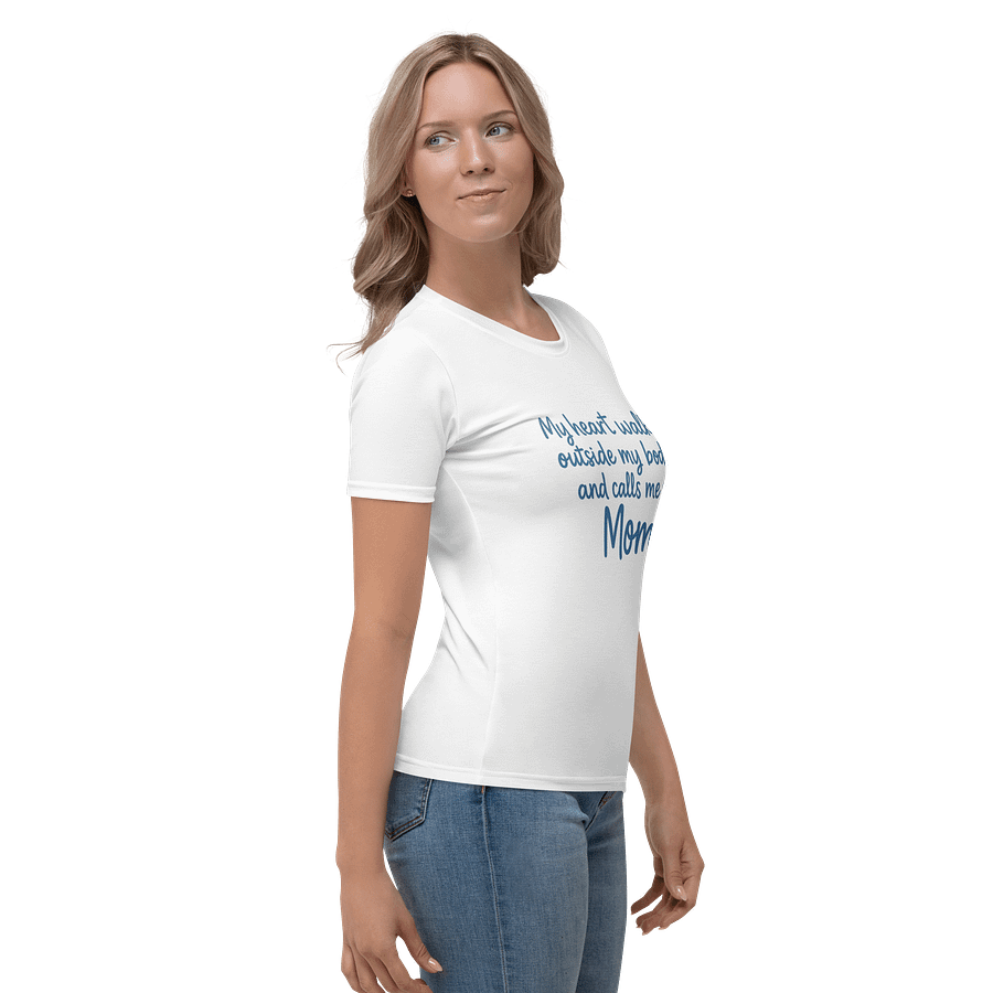 Mom's Heart All-Over Print Tee product image (4)