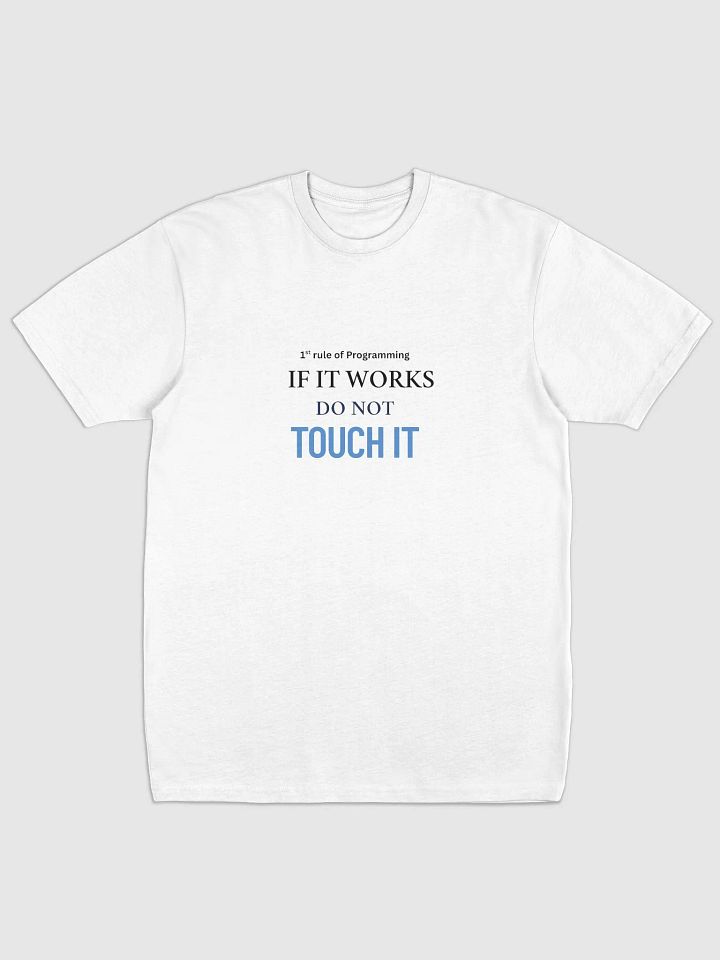 Rule of Programming Shirt product image (1)
