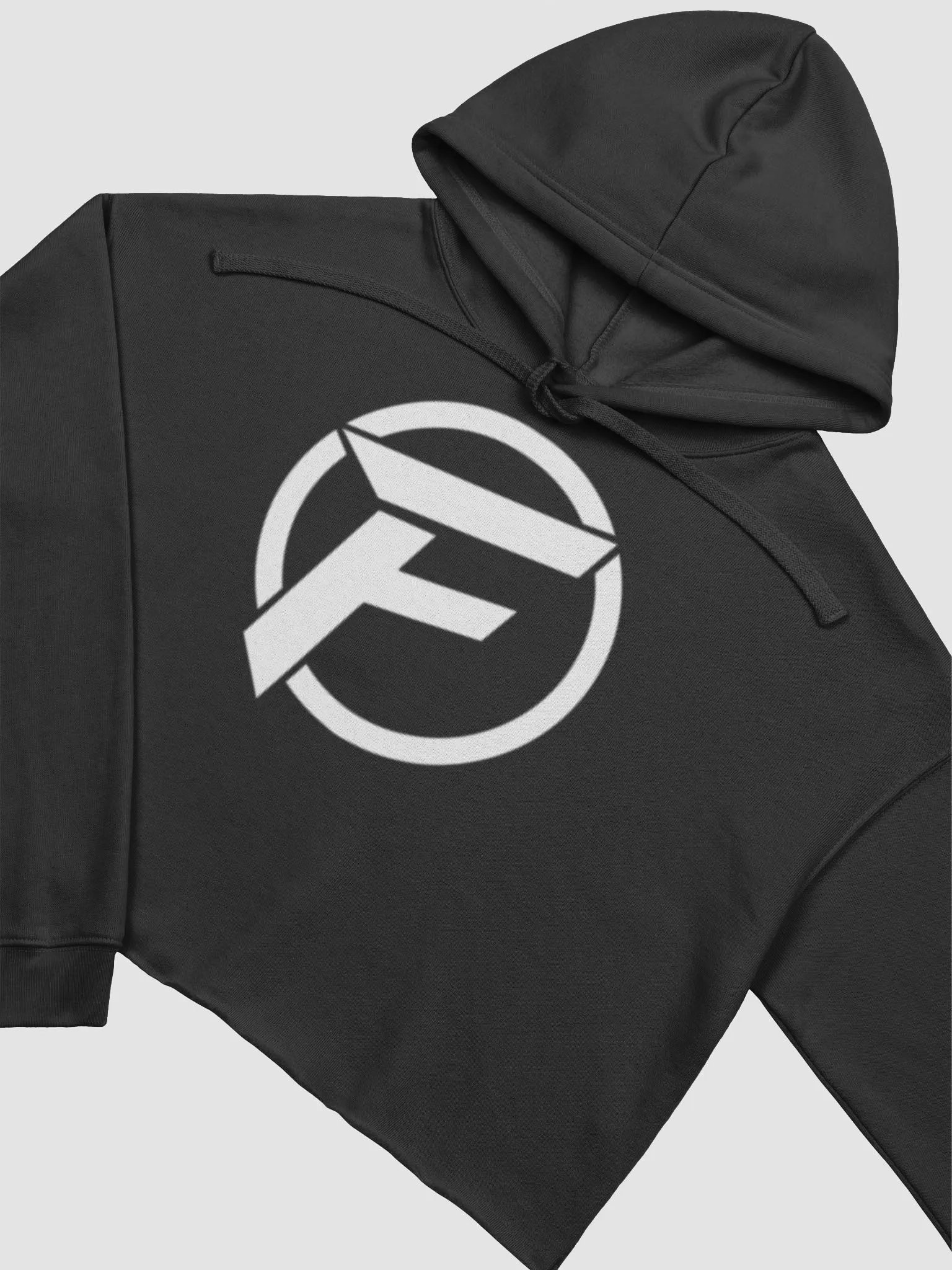 Fear Rising Fleece Crop Hoodie product image (3)