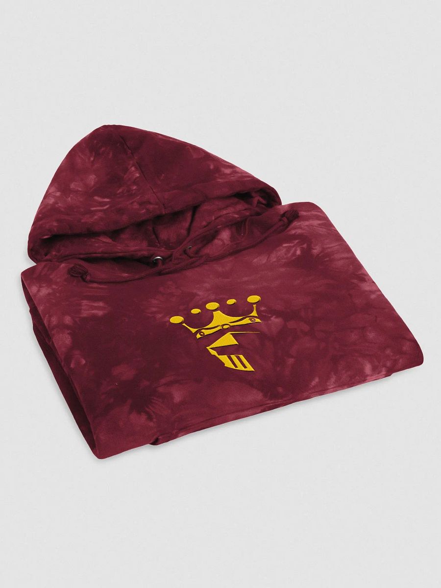 King and crown embroider tiedie hoodie product image (11)