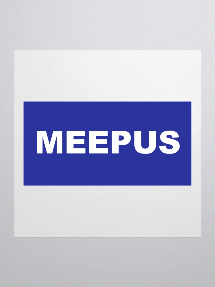 Meep Wear Sticker product image (1)