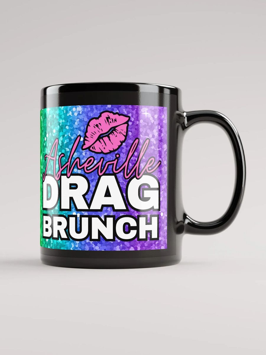 Asheville Drag Brunch Black Mug product image (3)