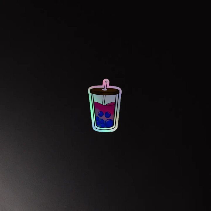 Bi Pride Bewitching Bubble Tea Sticker Set product image (1)